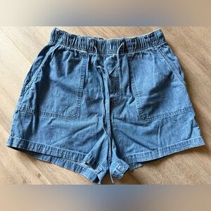 Lumiere Blue Denim Women's Shorts